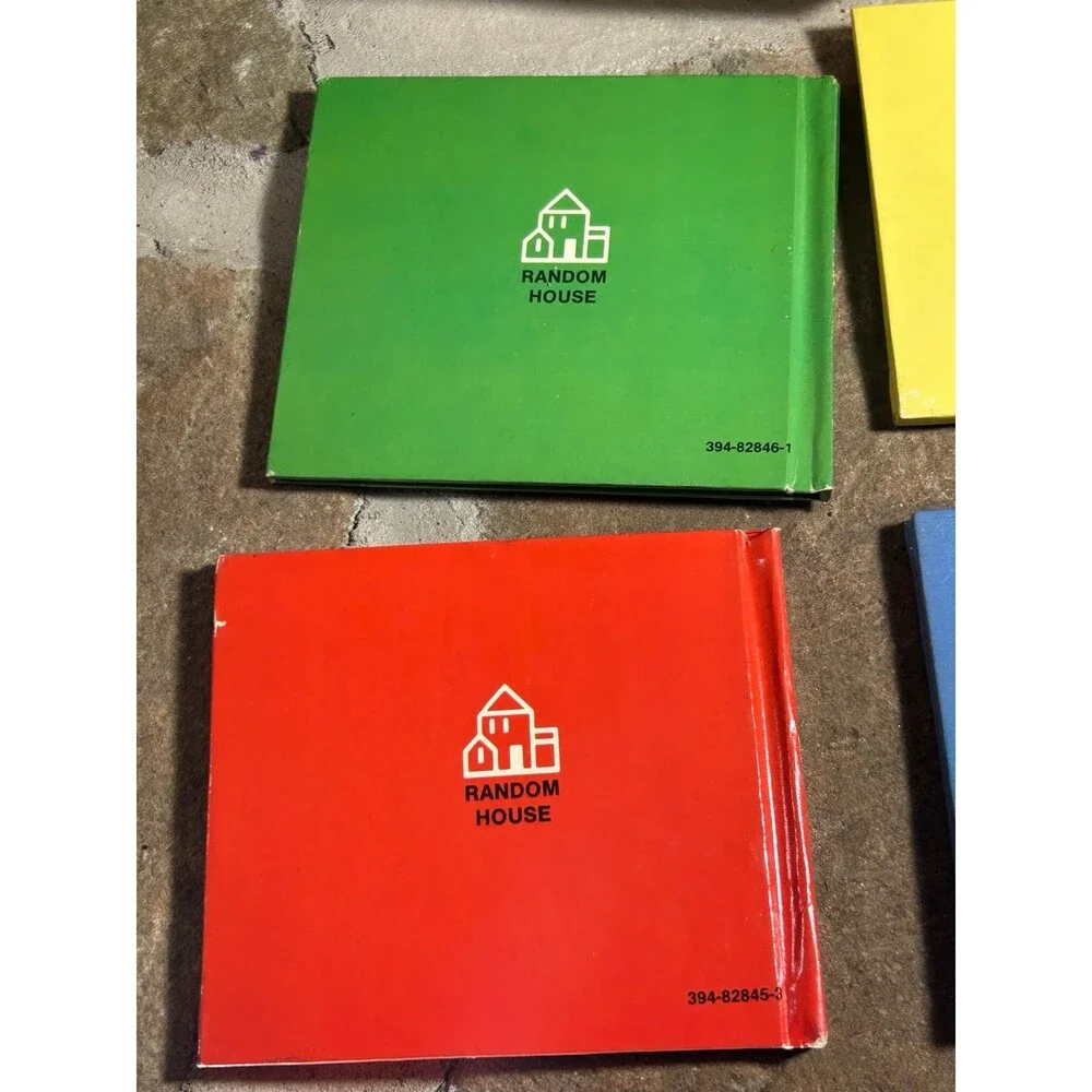 Laurent De Brunhoff Babar's Bookmobile Vintage 1st Edition Box Set (1974)